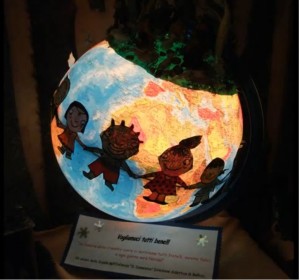 Concorso Presepi di classe "L'Amicizia tra i popoli" vincitore:Scuola dell' Infanzia Santa Domenica - Gallico