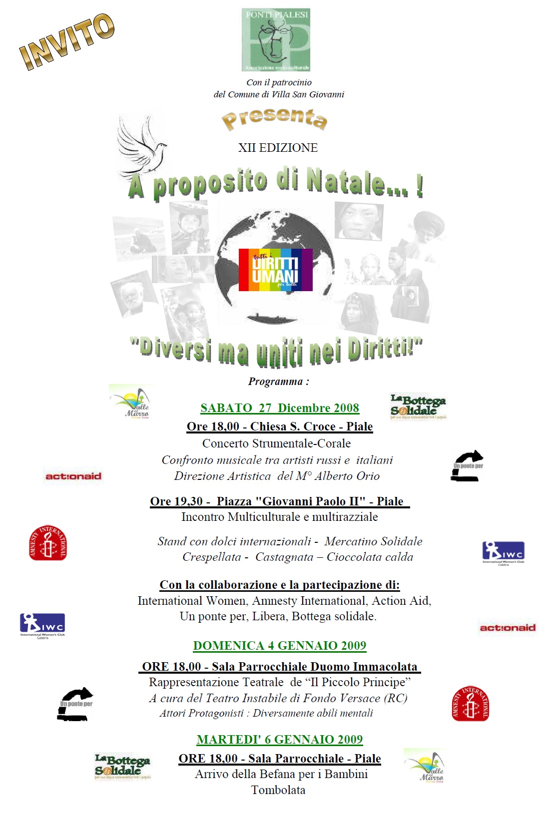 Locandina  A Proposito di... Natale 2008