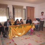 Posa Prima Pietra 15 sett 2012 - 25b il tavolo di discussione - intervento di Aldo Pecora , presidente ass. Ammazzateci Tutti