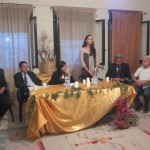 Posa Prima Pietra 15 sett 2012 - 25g il tavolo di discussione - intervento di Rosanna Scopelliti figlia del giudice