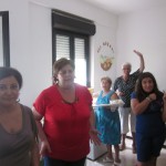 Posa Prima Pietra 15 sett 2012 - 3 soci al lavoro per gli ultimi preparativi