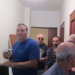 Posa Prima Pietra 15 sett 2012 - 5 soci al lavoro per gli ultimi preparativi