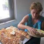 Posa Prima Pietra 15 sett 2012 - 6 soci al lavoro per gli ultimi preparativi