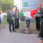 Posa prima Pietra 15 sett 2012 - 23 scopertura del simbolo presidio della Legalità