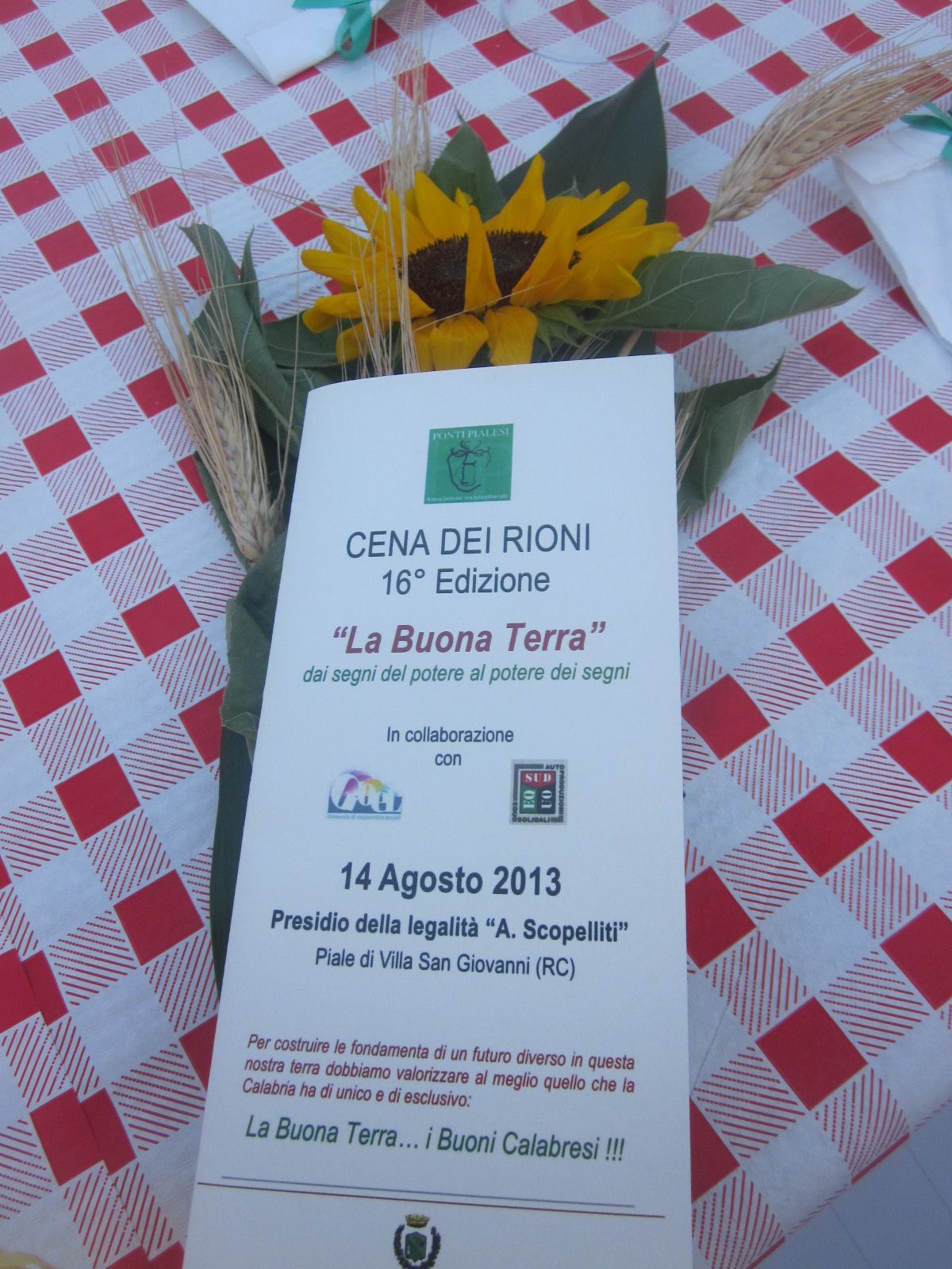 16a Edizione  Cena dei Rioni 2013 