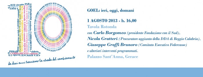 decennale gruppo cooperativo Goel