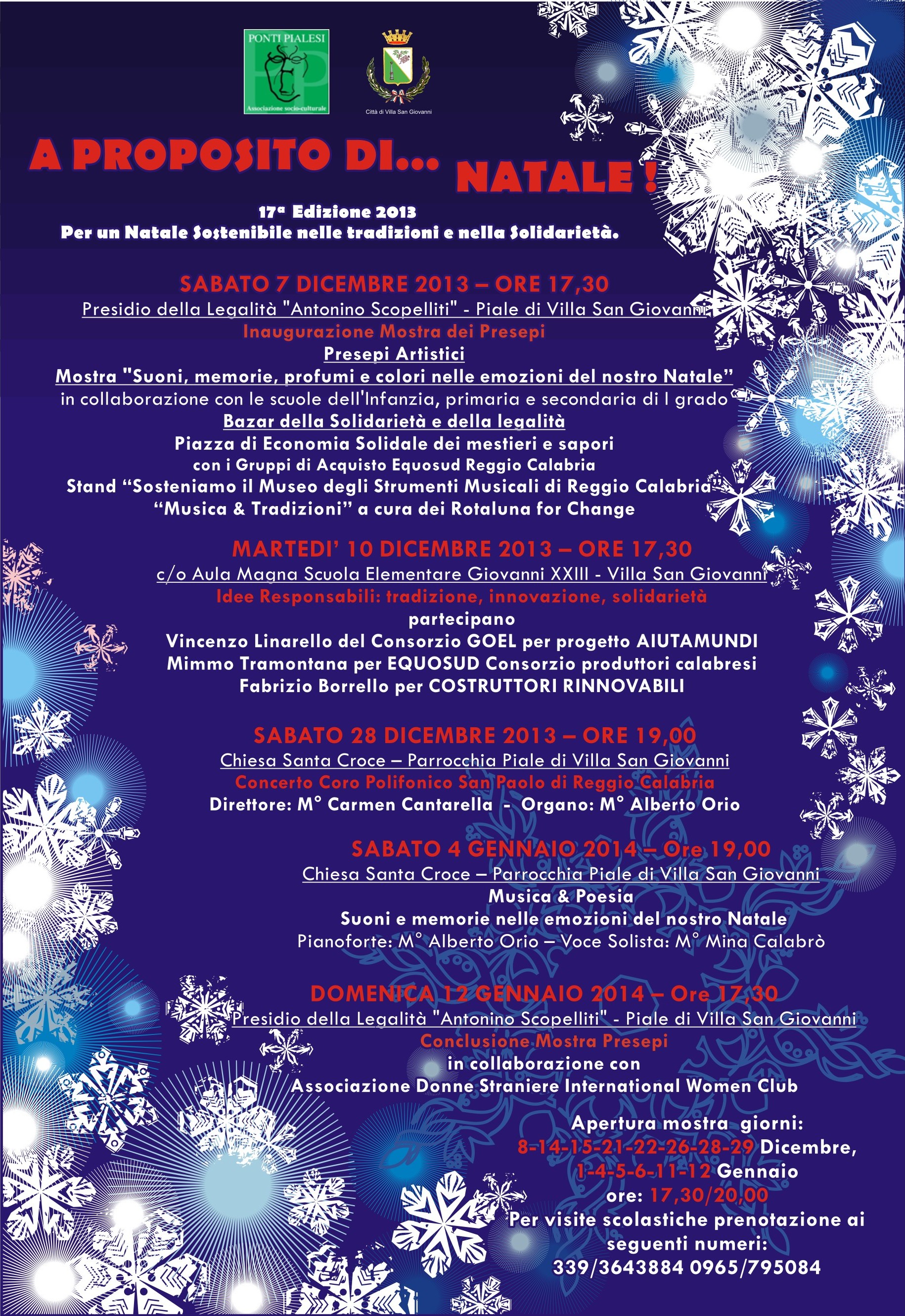 Ponti Pialesi - Programma A Proposito di Natale 2013