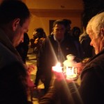 PONTI PIALESI - ACCOGGLIENZA LUCE DELLA PACE 2015 - La luce portata dal Masci di Villa San Giovanni arriva a Piale