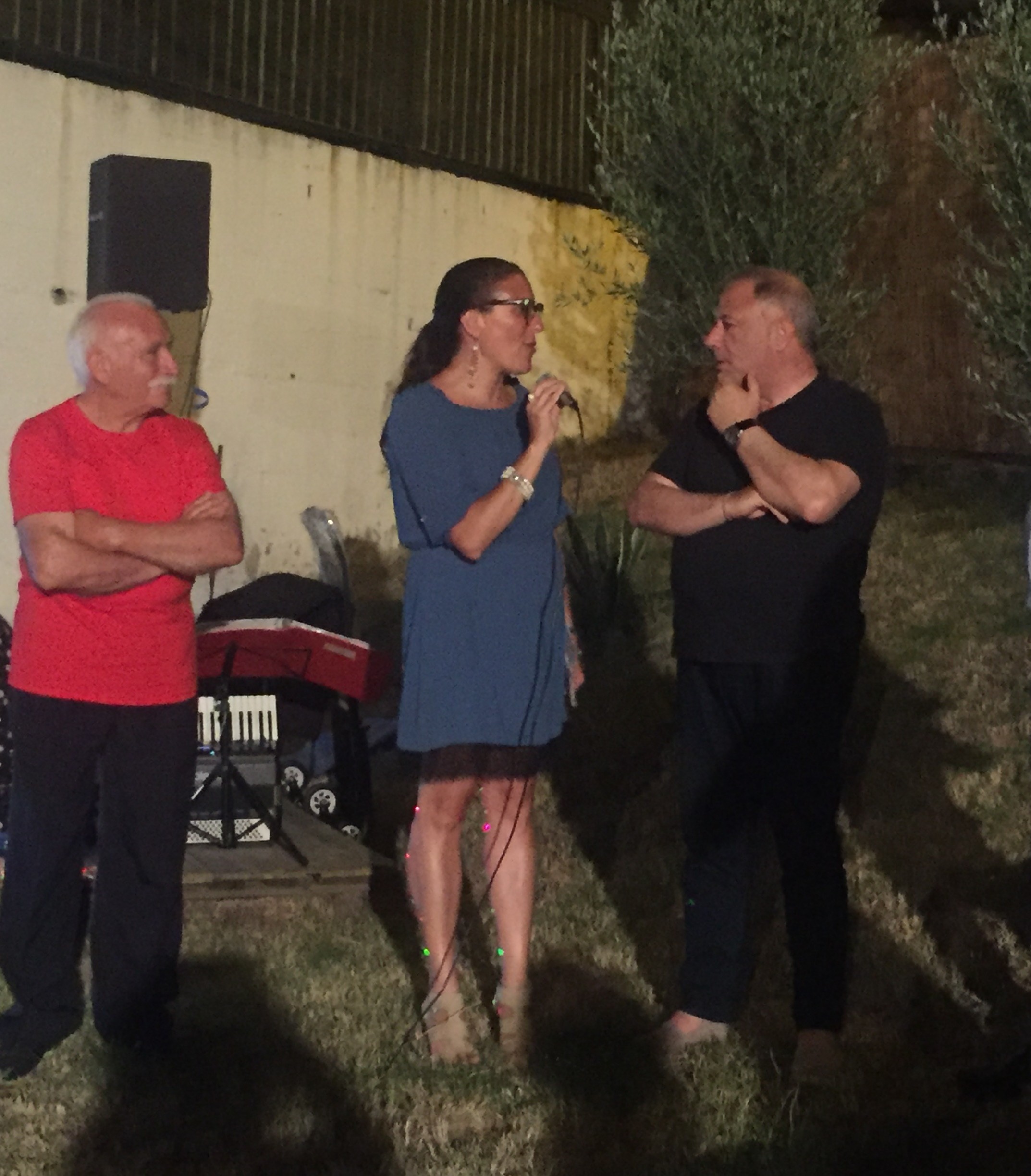 Ponti-Pialesi - 21a Edizione Cena dei Rioni 2018- Arte e Legalità... Sotto Le Stelle! - Intervista di Giusy Caminiti al giornalista sotto scorta Michele Albanese 