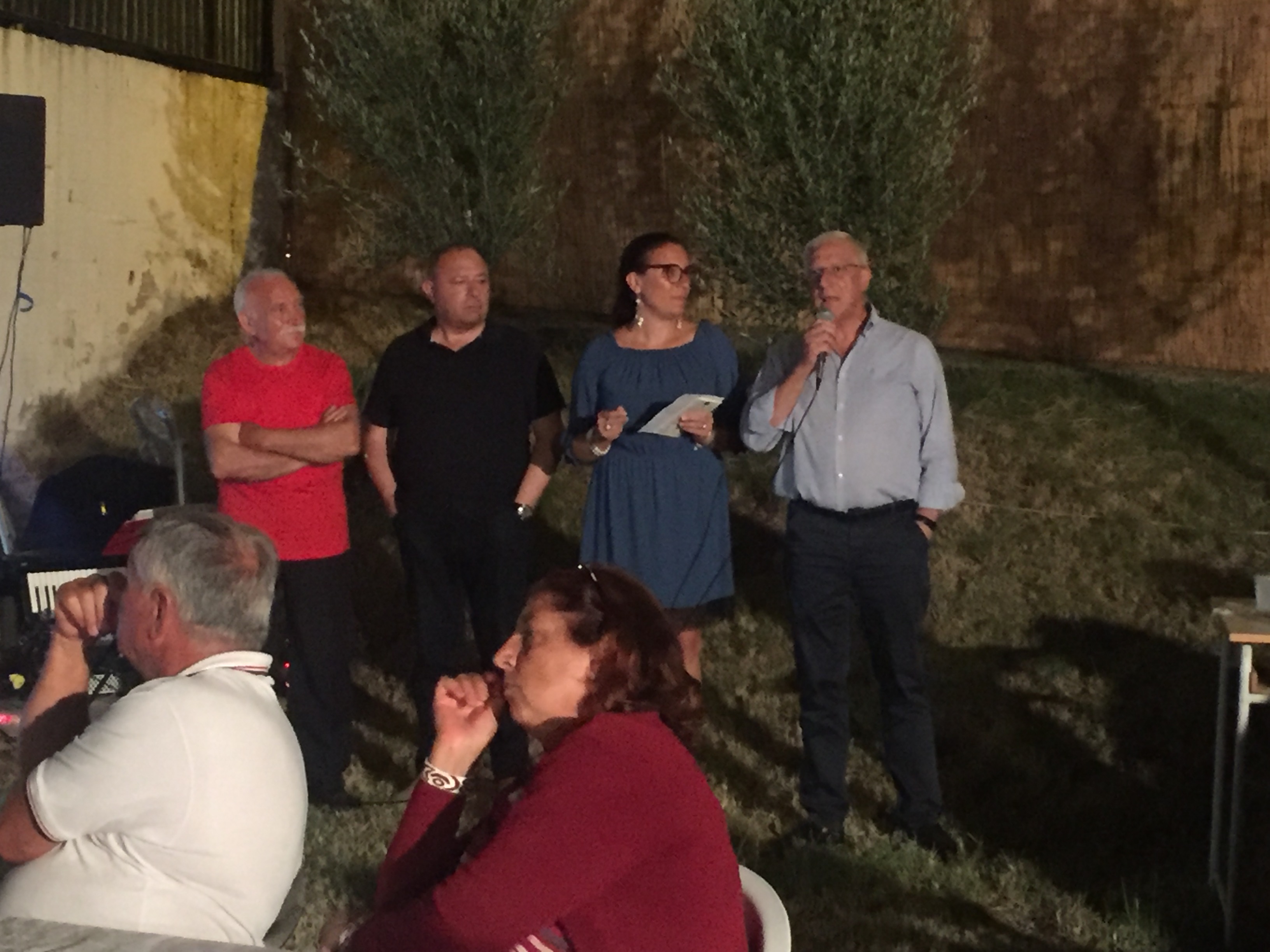 Ponti-Pialesi - 21a Edizione Cena dei Rioni 2018- Arte e Legalità... Sotto Le Stelle! - Intervento di Tiberio Bentivoglio, imprenditore reggino e testimone di giustizia che si è ribellato contro il pizzo