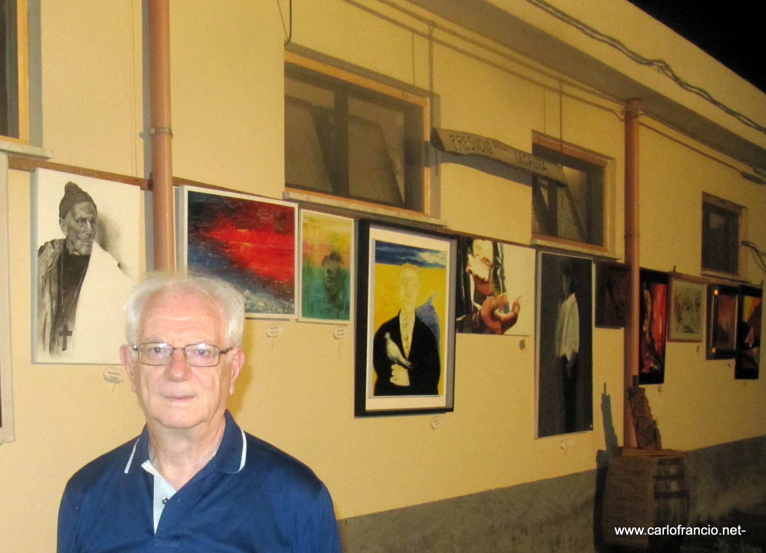 Ponti-Pialesi - 21a Edizione Cena dei Rioni 2018- Arte e Legalità... Sotto Le Stelle! - Carlo Franciò il nostro immancabile amico messinese 