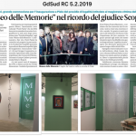 Inaugurazione MuMe - Museo delle Memorie "Legalità! Denuncia e Riscatto" - PONTI PIALESI